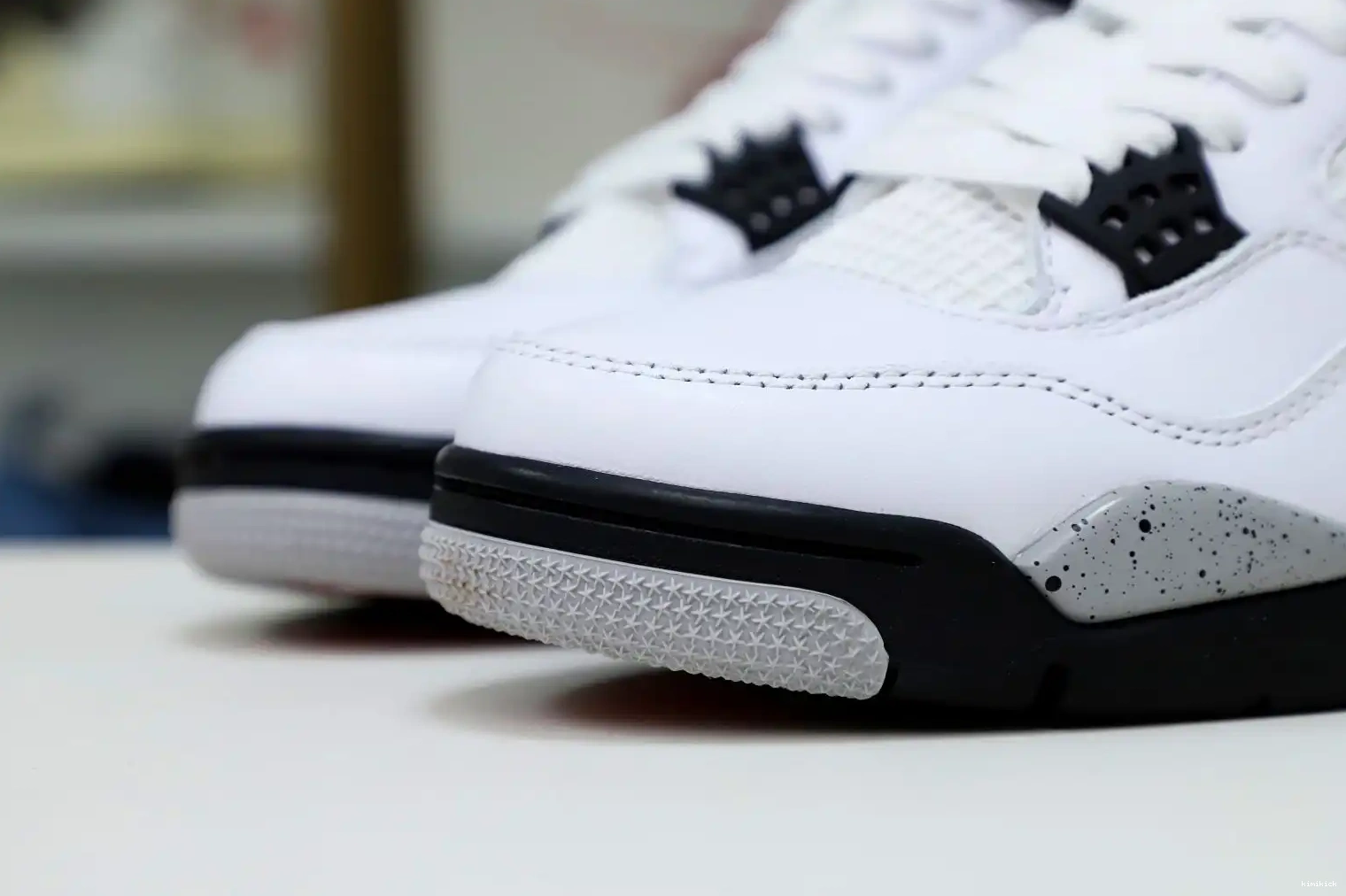 Kimikick White Cement 4 Jordan Air Retro 0511